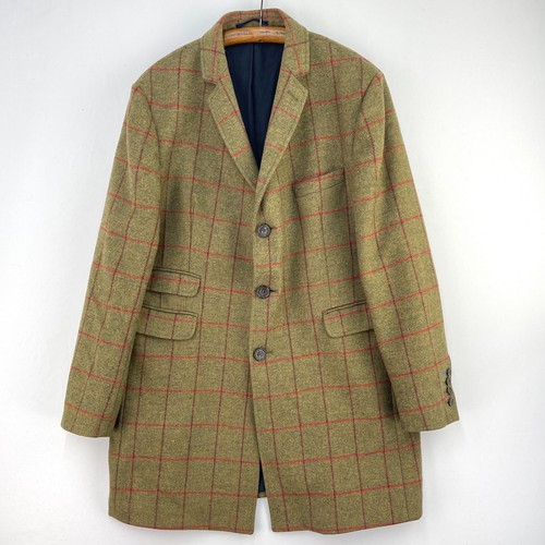 Boden tweed overcoat mens - tweed,