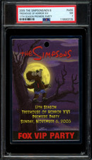 THE SIMPSONS, 2005 Treehouse of Horror XVI 17th Season Premiere Party Pass PSA 7