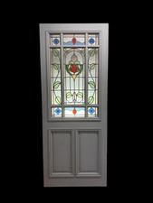 VICTORIAN STAINED GLASS FRONT