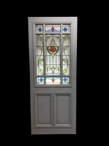Victorian stained glass front - victorian,