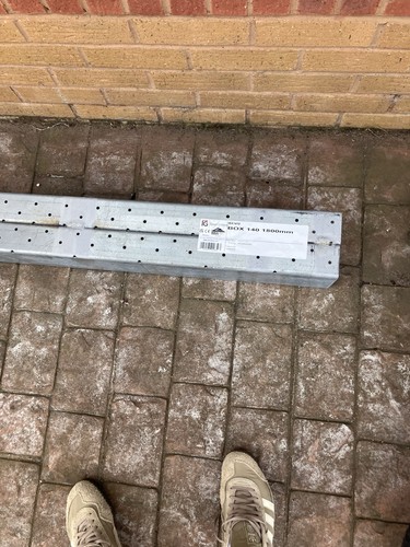 Steel lintel box - box, x