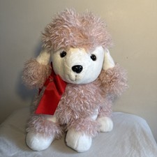 Asda Poodle Plush Toy Pink