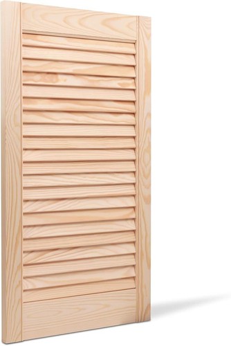 Bortaberg pine louvre door - bortaberg,