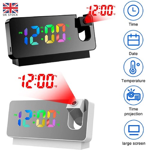 Led smart digital alarm - alarm, clock