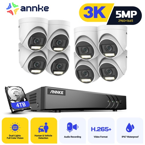 Annke 5mp colorvu cctv - 5mp,