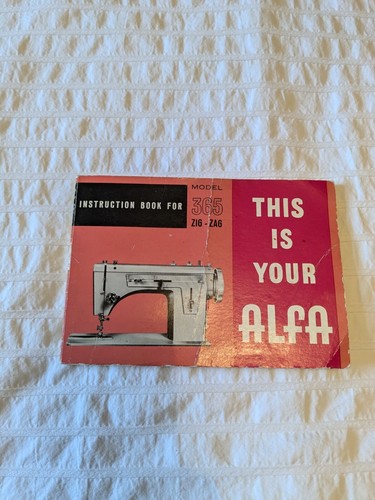 Alfa 365 sewing machine - alfa,