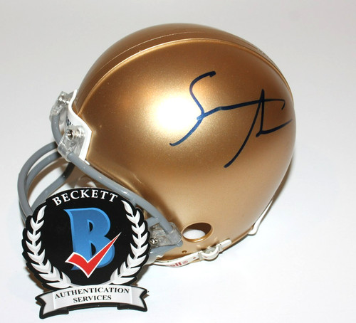 Sean astin signed notre dame - astin,
