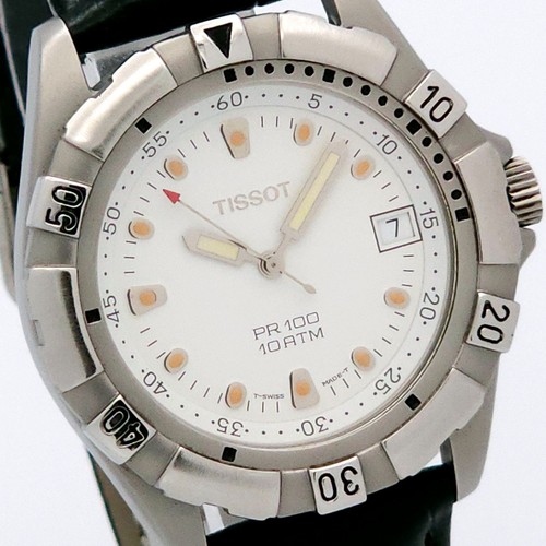 Tissot pr100 quartz white - quartz, dial