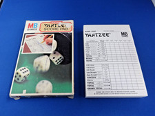 Yahtzee Score Pad boxed and