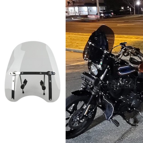 Large light smoke windshield - large,