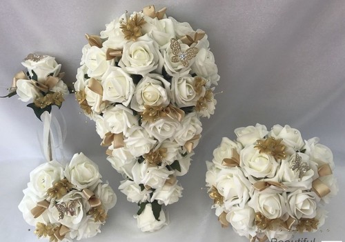 Wedding flowers ivory rose - flowers,