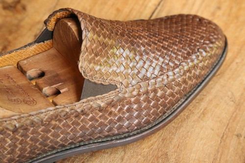 Stemar brown leather - stemar, woven