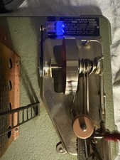  Fantastic Jensen Live Steam Engine Model #75 W/ Dynamo & 4 LED's * Steam Tested