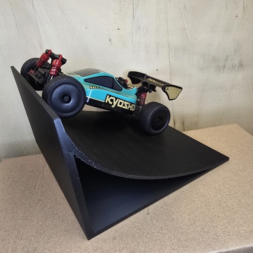 Car jumping ramp - car,