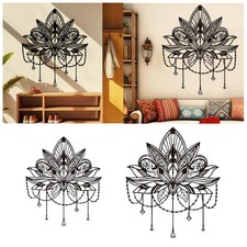 Metal Wall Art Floral Hanging
