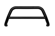 BULL BAR BLACK AXLE NUDGE A-BAR STAINLESS STEEL GUARD SCRATCHED