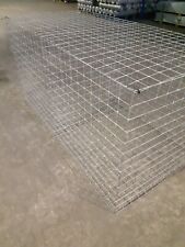 Wire Mesh Gabion Baskets 2m x 1m x 1m - 3mm Garden Retaining Wall  1-Any Amount