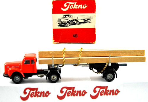 Rare tekno 483 scania - rare, no