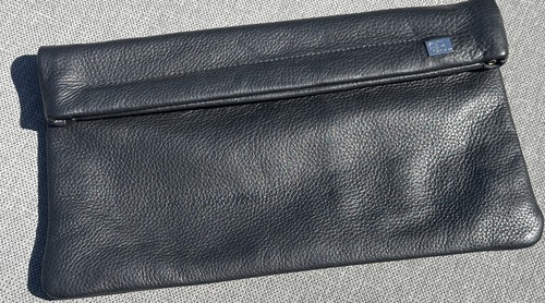 Owen barry black leather - leather, large
