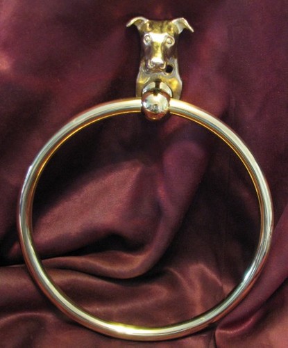 Greyhound whippet bronze - /,