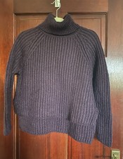 Sportmax Purple Turtleneck Sweater Size S/M