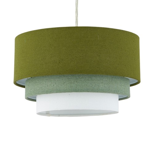 Modern ombre sage green linen - modern,