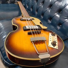 Hofner logo violin bass