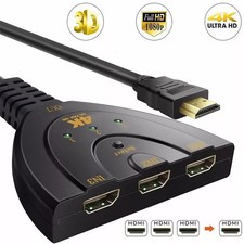 HDMI Switch 4K, 3-Port HDMI