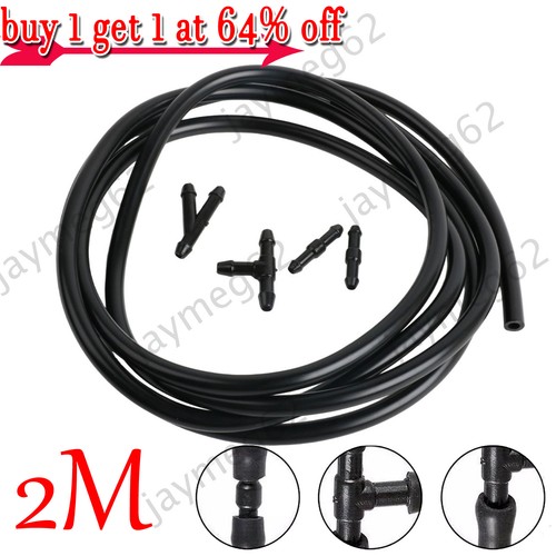 Black rubber windscreen wiper - black,