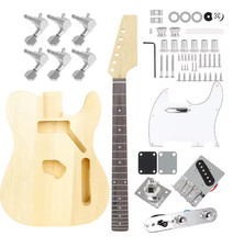 DIY Guitar Style Telecaster Body Kit Electronic Neck Mechanical