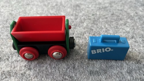 Brio wooden train - wooden, flip