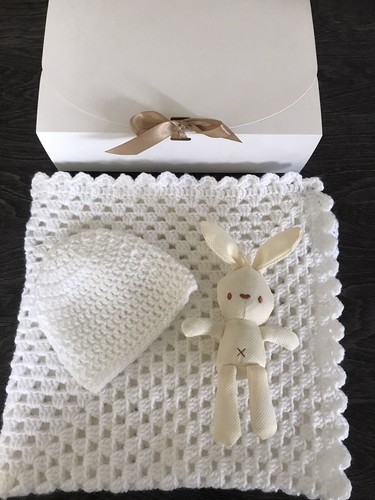 Hand knitted crochet baby - hand,