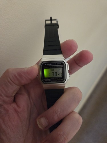 Casio 91w digital quartz - wr,