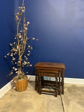 Vintage Oak Nest of Tables