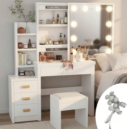 Dressing table with - with, &