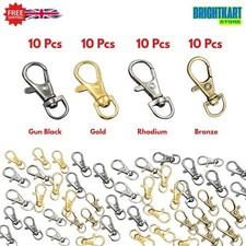 10 Pcs Lobster Swivel Clasps