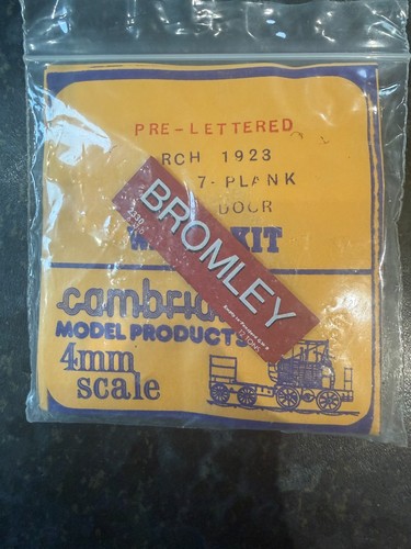 Cambrian wagon kits - cambrian, oo