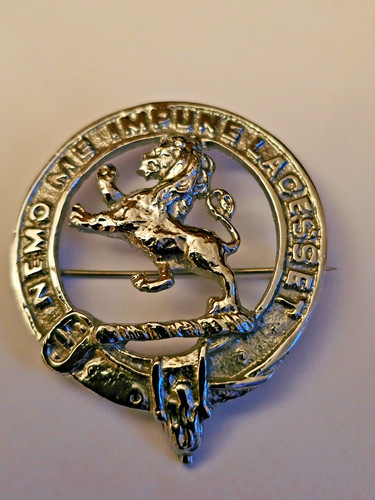 Stewart clan brooch kilt - stewart,