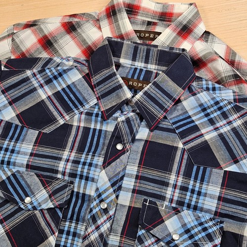 Lot roper western shirts - roper,