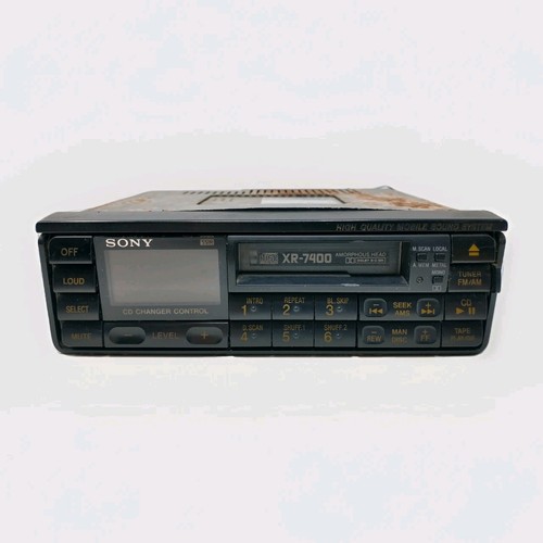 Sony 7400 car stereo - stereo, am/fm