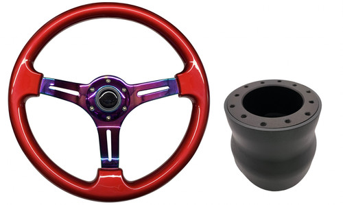 Red neo chrome - red,