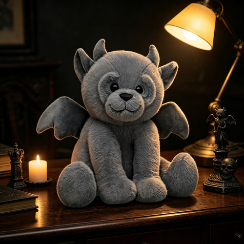 Cute gargoyle plush toy 30cm - plush,