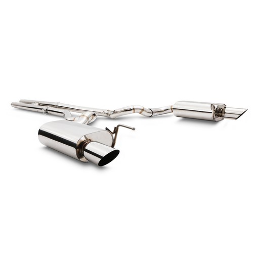 Stainless cat back - back, exhaust