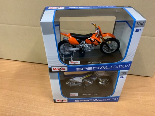 Die cast motocross - x1:18, die-cast