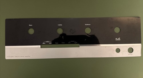 Sugden a21 faceplate - sugden,