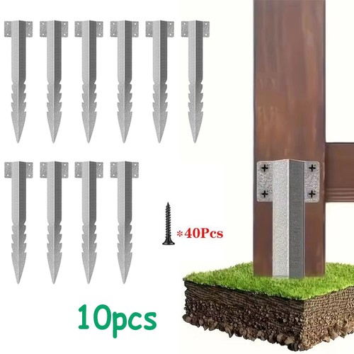 10x fence post support - 10x,