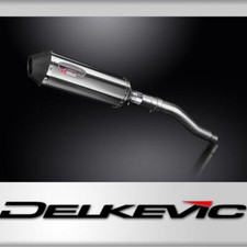 Honda XRV750 Africa Twin 1993-03 343mm X-Oval Stainless Exhaust Silencer Can Kit