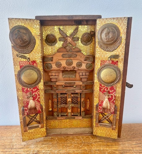 Antique japanese kamidana - japanese,