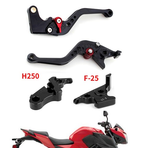 Black short clutch brake lever - black,
