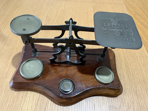Antique brass cast - &, iron